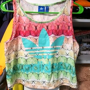 Adidas crop top